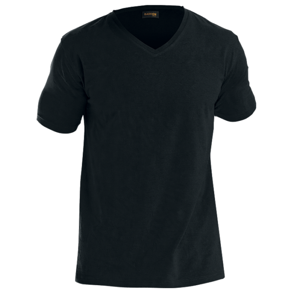 170g Slim Fit V-Neck T-Shirt Mens - Image 8