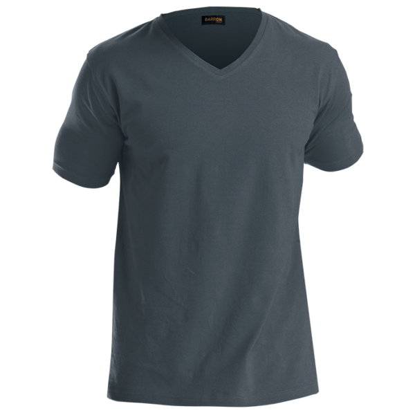 170g Slim Fit V-Neck T-Shirt Mens - Image 13