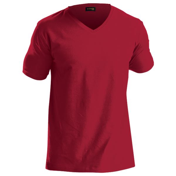 170g Slim Fit V-Neck T-Shirt Mens - Image 11