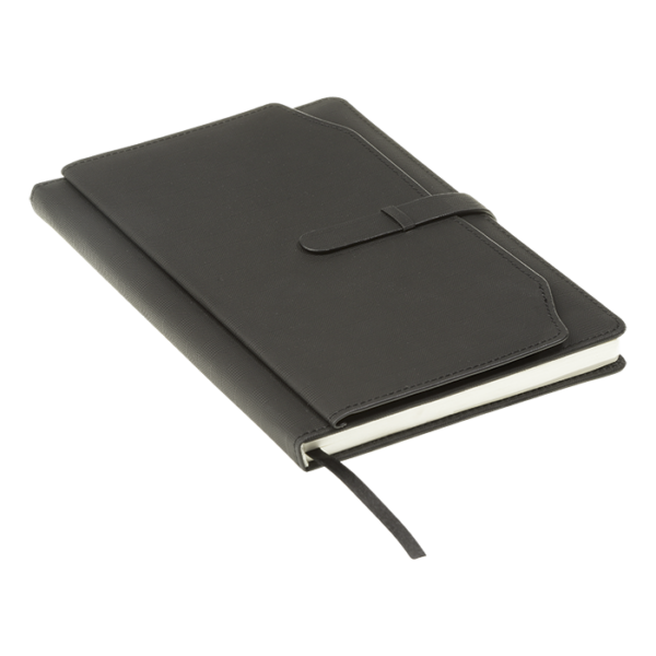 A5 Notebook with Outer Pouch - Image 3