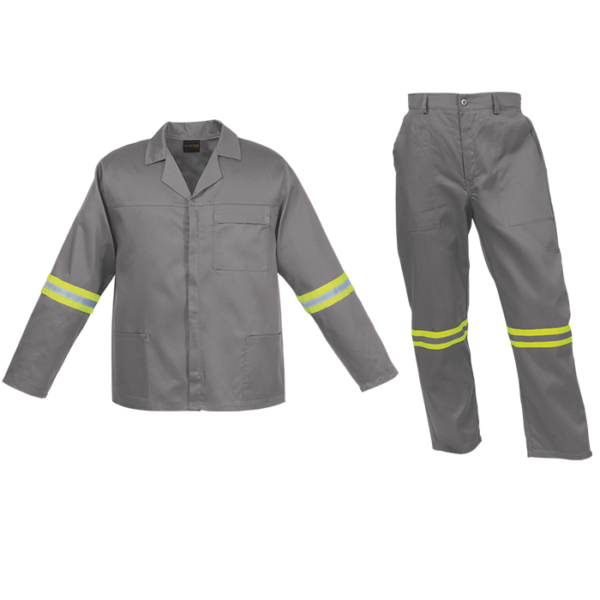 Barron Budget Poly Cotton Conti Suit with Reflective (CS-BR) - Image 17
