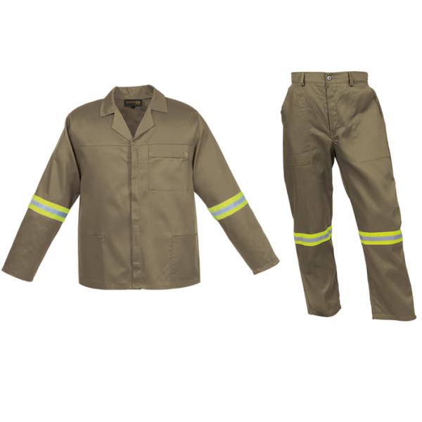 Barron Budget Poly Cotton Conti Suit with Reflective (CS-BR) - Image 13