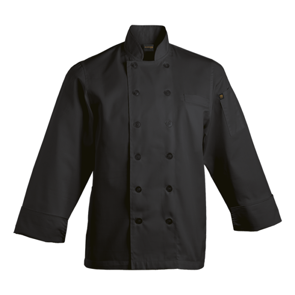 Savona Long Sleeve Chef Jacket Mens - Image 5