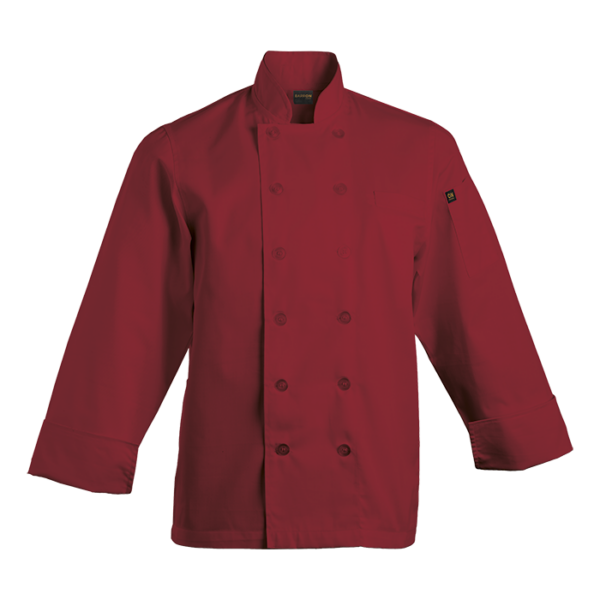 Savona Long Sleeve Chef Jacket Mens - Image 6