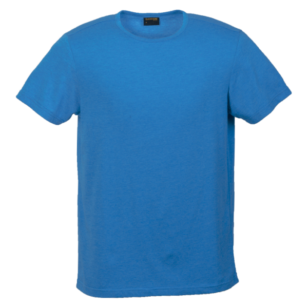 Melange Crew Neck T-Shirt Mens - Image 7