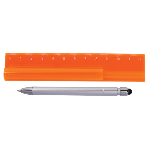 Translucent Ruler with Stylus Pen - Image 3