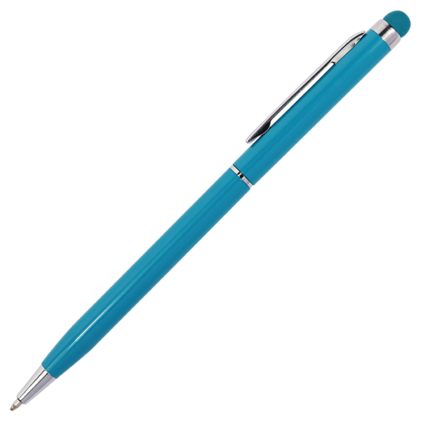 Slim Elegant Ballpoint Pen with Stylus - Image 3