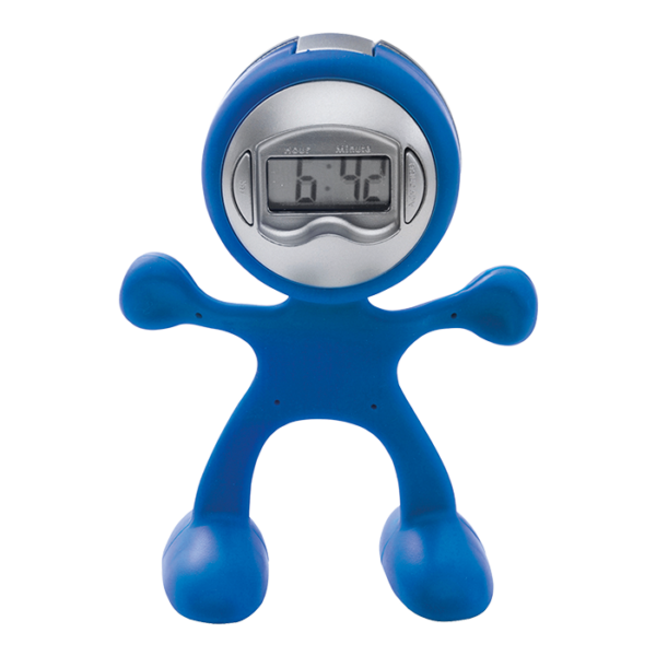 Man Shaped Alarm Clock with Memo Holder - Image 6