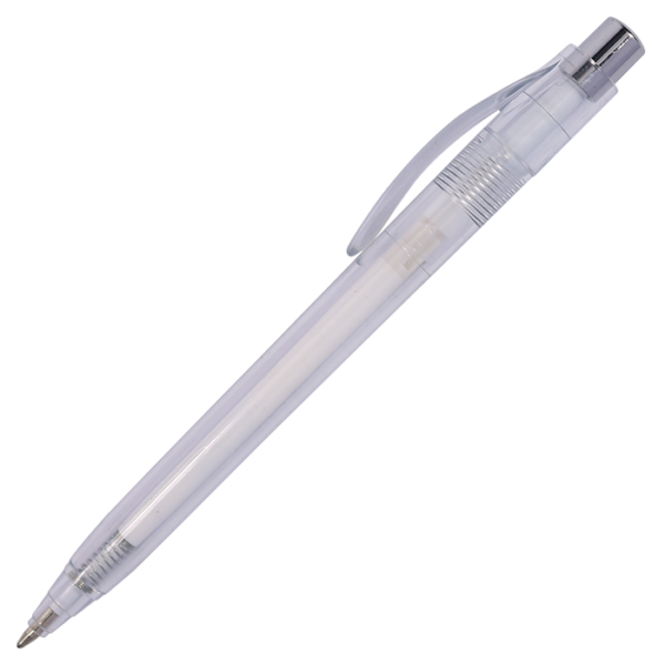 Translucent Ballpoint Pen with Coloured Refill - Image 3