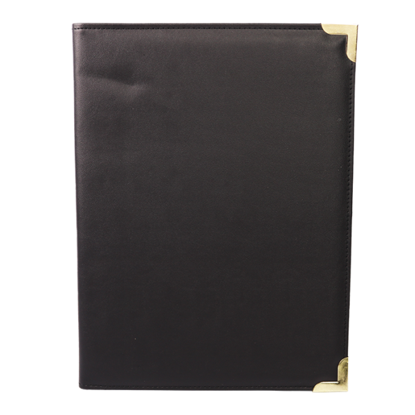 A4 Folder with Metallic Corners