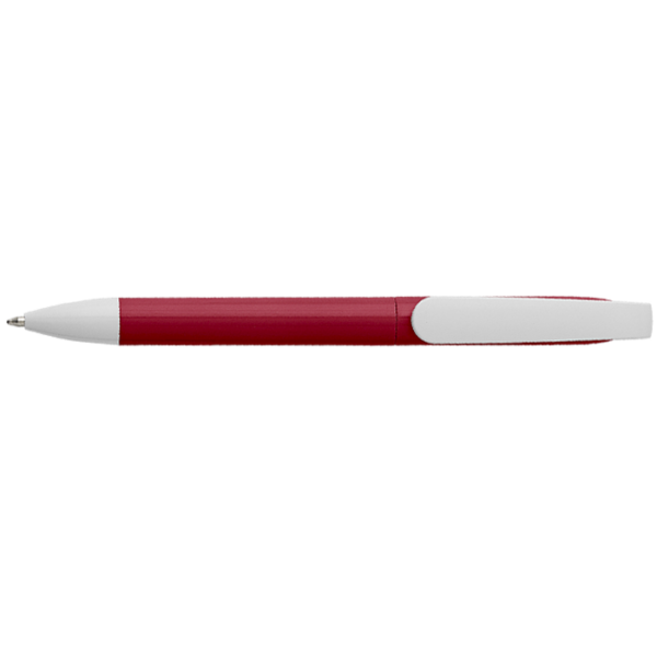 Twist Action Ballpoint Pen With Coloured Barrel - Image 3