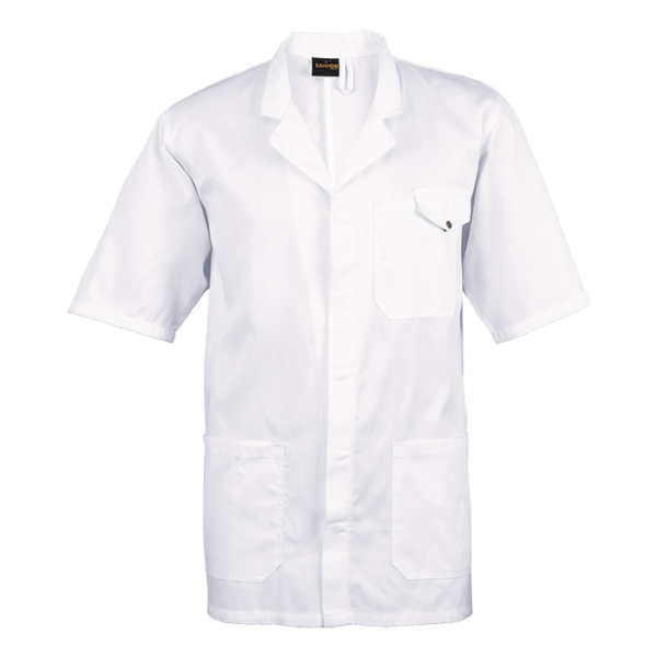 All-Purpose Short Sleeve Lab Coat (LAB-ALL) - Image 3