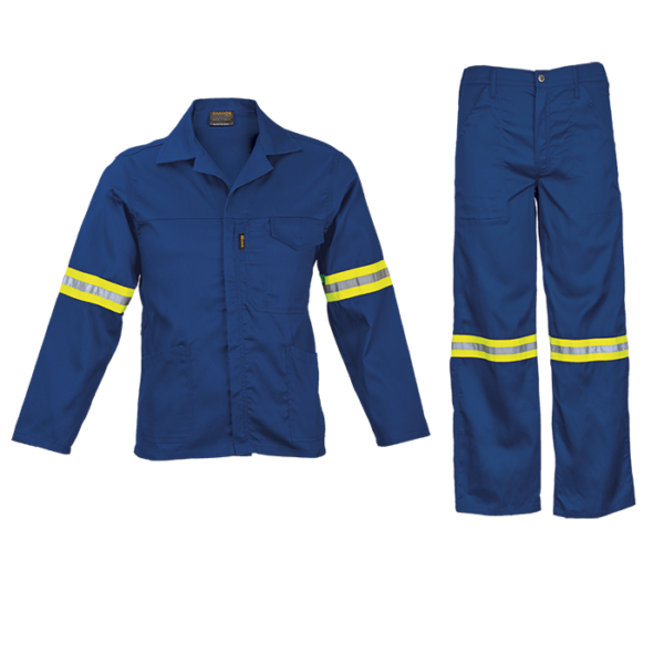 Barron Supreme Poly Cotton Conti Suit with Reflective (CS-SR) - Image 4