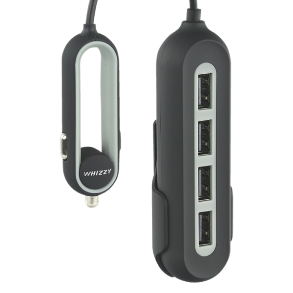 Whizzy 4 Port USB Car Charger - Image 4