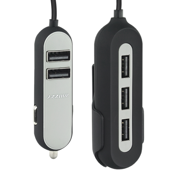 Whizzy 5 Port USB Car Charger - Image 5
