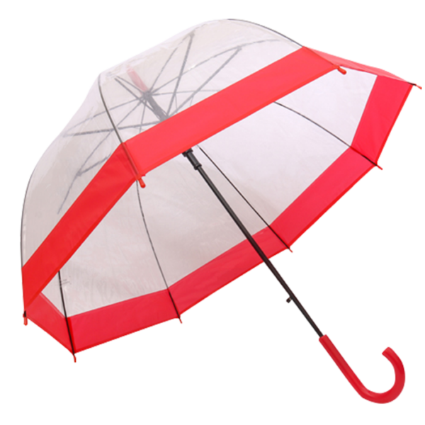 Dome Shaped Clear Umbrella - Image 7