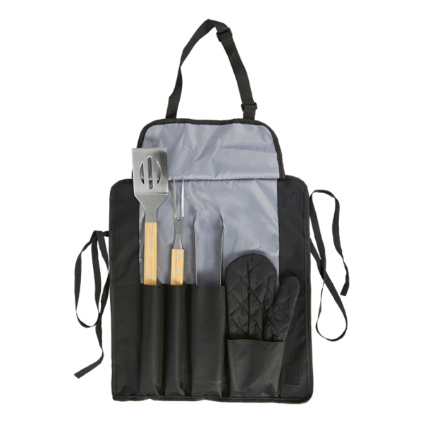 Apron With Bbq Set - Image 3