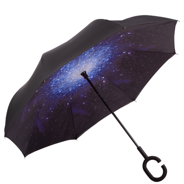 Printed Reversible Umbrella - Image 5