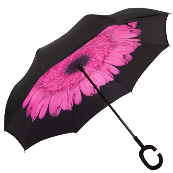 Printed Reversible Umbrella - Image 6