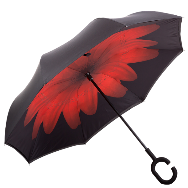 Printed Reversible Umbrella - Image 7