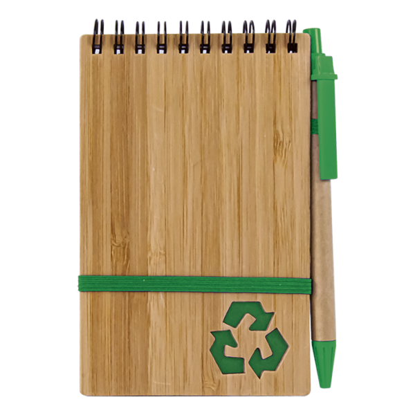 Bamboo Notebook With Pen - Image 8