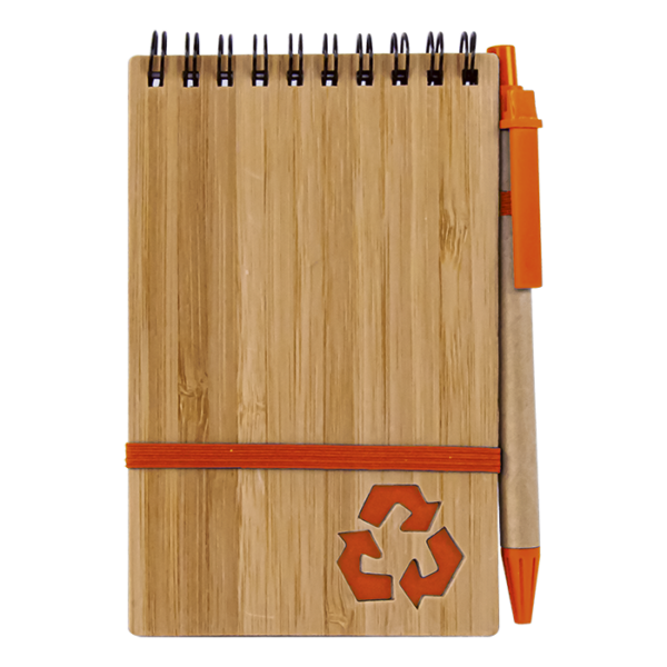 Bamboo Notebook With Pen - Image 7