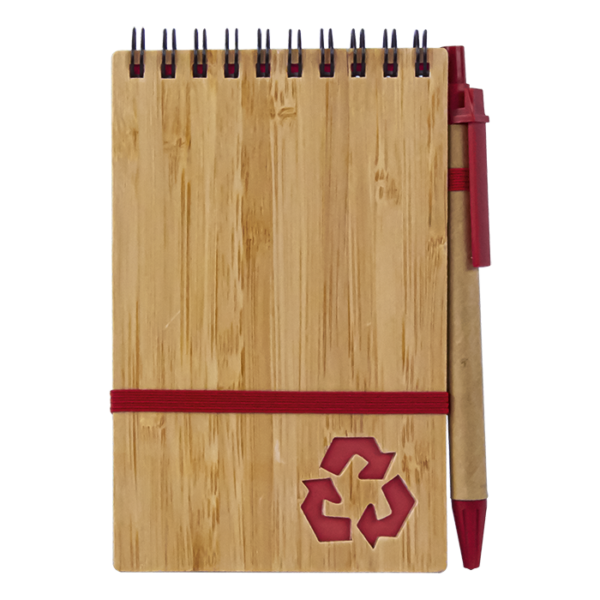 Bamboo Notebook With Pen - Image 10