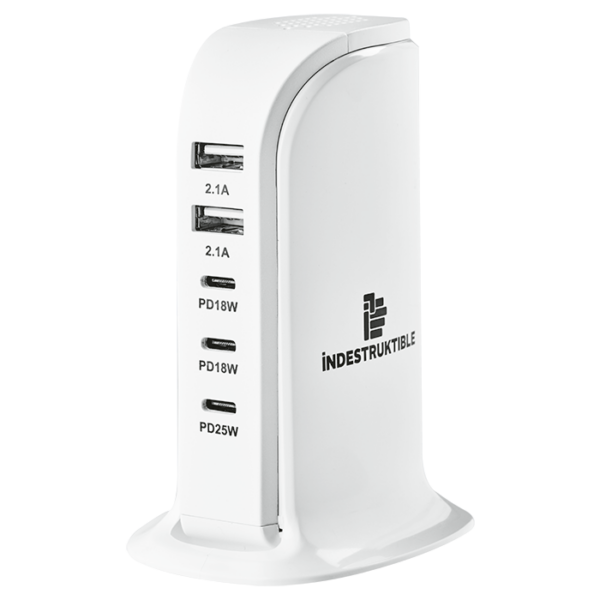 IND 5 Port P.D + USB Gan Charger - Image 3