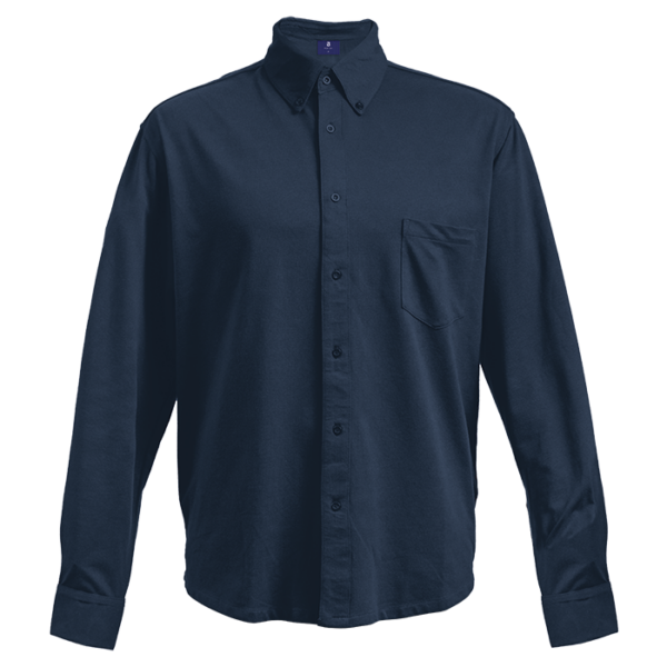 Knitted Pique Lounge Long Sleeve Mens