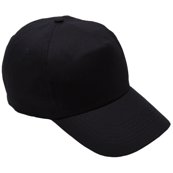 5 Panel Cotton with Hard Front Cap