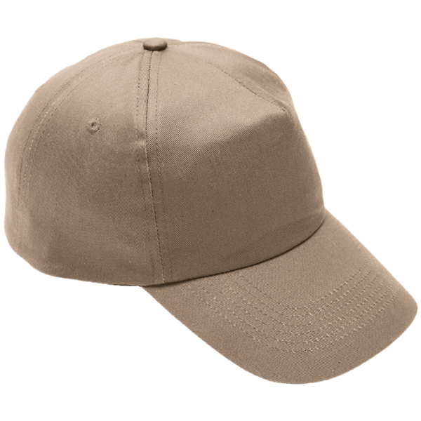 5 Panel Cotton with Hard Front Cap - Image 3