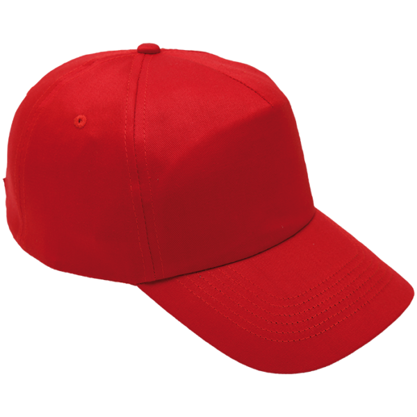 5 Panel Cotton with Hard Front Cap - Image 8