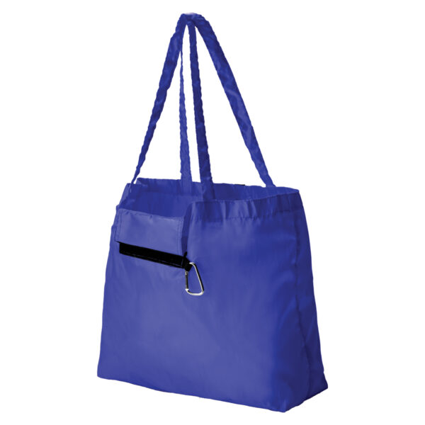 Foldable Shopper with Carabiner - Image 11