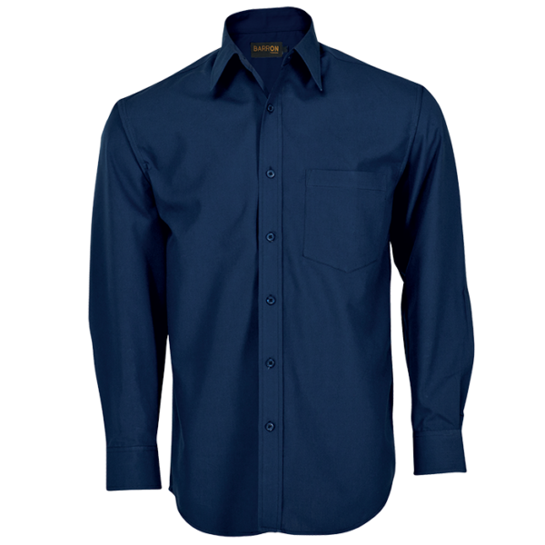 Basic Poly Cotton Lounge Long Sleeve Mens - Image 11