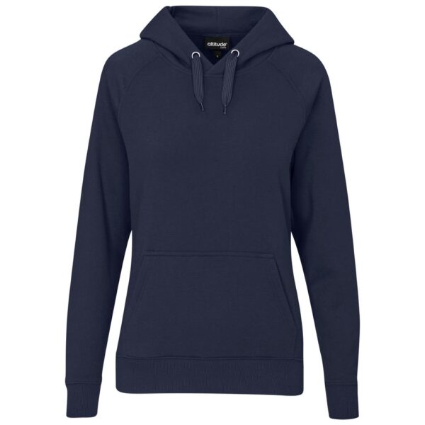 Ladies Harvard Heavyweight Hooded Sweater - Image 5