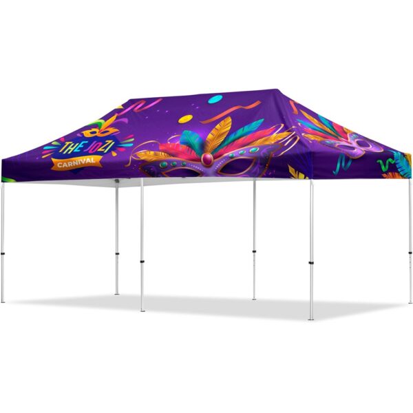 Coated Steel Sublimated Gazebo 6m x 3m