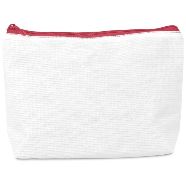Pre-Production Sample Hoppla Leanne RPET Stitch-Bond Maxi Toiletry Bag - Image 6