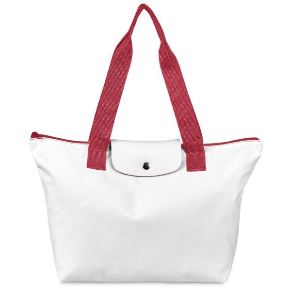 Pre-Production Sample Hoppla Rosebank Polyester Roll-Up Tote Bag - Image 6