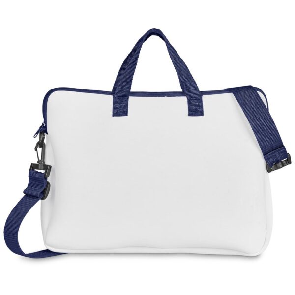 Pre-Production Sample Hoppla Neoprene 15.6-inch Nimbus Laptop Sleeve With Strap - Image 4
