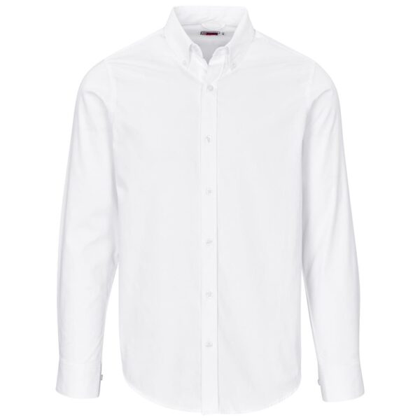 Mens Long Sleeve Cotton Twill Moderna  Shirt - Image 4
