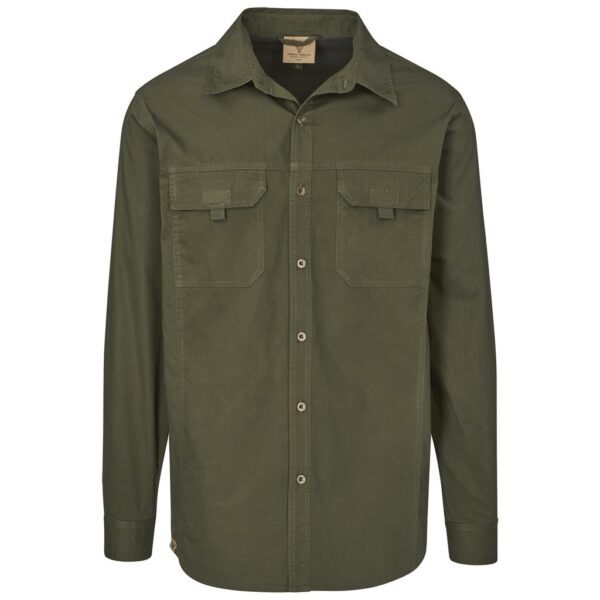 Mens Long Sleeve Mawenzi Twill Shirt - Image 4