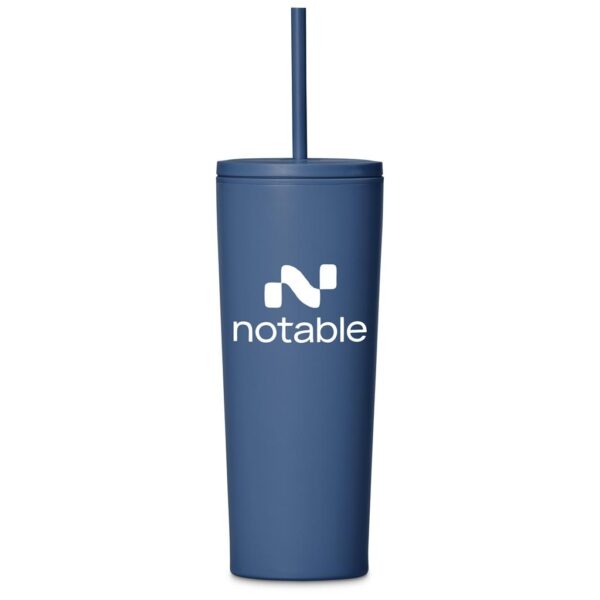 Kooshty Concorde Tumbler & Straw - 720ml- New Blue - Image 4