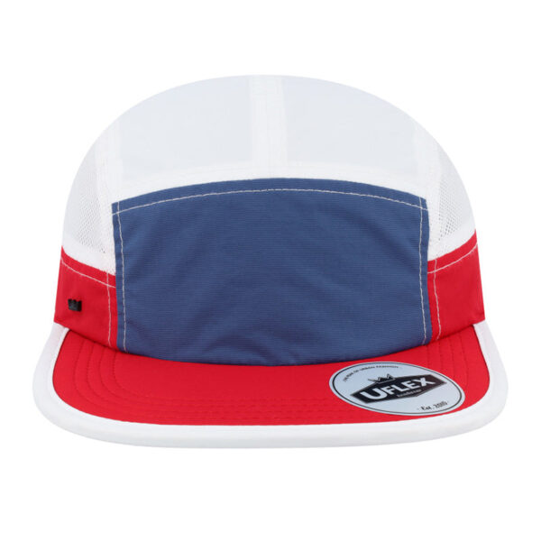 U23001ASTN/WHT - Uflex 6 Panel Active Cap - Stone/White