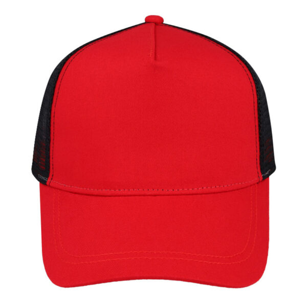 5003RED/BL - MAC Trucker Cap - Red/Black