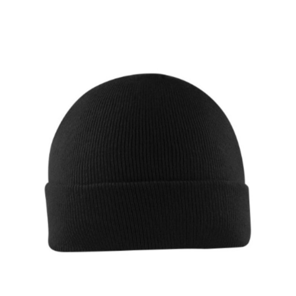 U22902NAVY - Viscose Cuffed Beanie - Navy