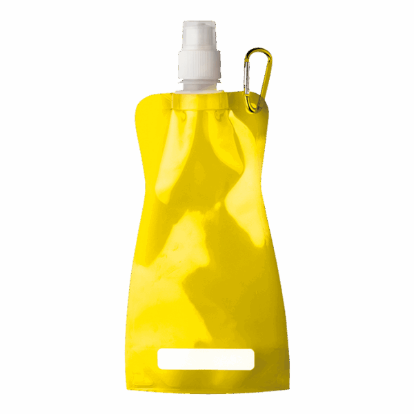 420ml Foldable Water Bottle with Carabiner Clip - Image 11