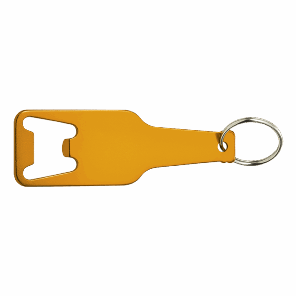 Bottle Shaped Keychain With Opener - Image 3