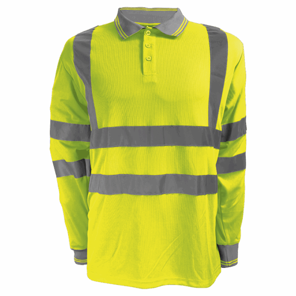 Barron Long Sleeve Reflective Golfer With Tape - Image 4