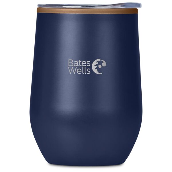 Serendipio Ovolo Stainless Steel & Plastic Double-Wall Tumbler – 350ml - Image 5