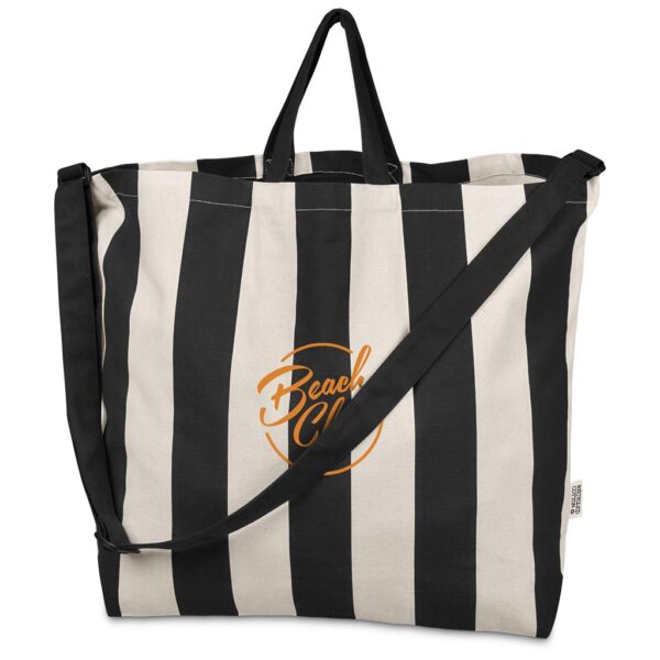 Okiyo Natsuri Recycled Canvas Large Beach Bag - Image 6